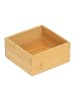 relaxdays Ordnungsbox in Natur - (B)15 x (H)7 x (T)15 cm