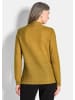 GOLDNER Offener Cardigan mit Taschen, Glanz in honig