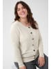 KAFFE curve Strickjacke KCregitta Regular fit in Sand Dollar