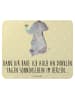 Mr. & Mrs. Panda Mauspad Elefant Biene mit Spruch in Gelb Pastell