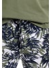 Haasis Bodywear Pyjama kurz in navy/dschungel
