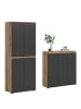 ebuy24 Schlafzimmer-Set Scarpa (2-teilig) Anthrazit 190 x 37 cm