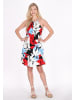 IZIA Women Dress in black multicolor