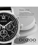 Oozoo Analog-Armbanduhr Oozoo Timepieces schwarz extra groß (ca. 48mm)