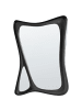 Beliani Wandspiegel LANESTER in Schwarz - (W) 70 x (H) 100 x (L) 3 cm