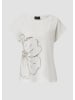 s.Oliver T-Shirt in 02D5_creme
