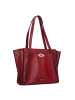 The Bridge Barbara Shopper Tasche Leder 42 cm in rosso