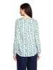CARTOON Casual-Bluse mit Knöpfen in Green/Blue