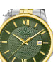Candino Analog-Armbanduhr Candino Automatik silber, gold groß (ca. 42mm)