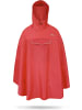 Normani Outdoor Sports Unisex Regenponcho wasserdicht Cherrapunji in Rot