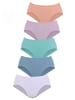 PETITE FLEUR petite fleur Jazzpants (5 Stück) in weiß, hellblau, mint, flieder, apricot