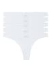 Yenita® String-Tangas 5er Set in weiss