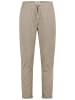 Eight2Nine Casual Freizeithose elastischer Bund Kordelzug in Beige-2