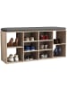 VCM  Holz Regal Schuhschrank Schuhregal Hinsol S in Sonoma-Eiche
