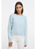 RISA Strick Pullover in hellblau