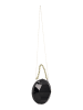 faina Women Clutch in Black