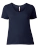 sheego T-Shirt in marine