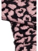 faina Damen Strickjacke in Schwarz Pink
