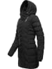 ragwear Wintermantel Teela in Black