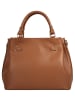 Samantha Look Handtasche echt Leder in cognac
