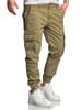 Amaci&Sons Cargo Jogger-Chino PLANO in Olive