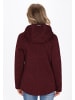 Schmuddelwedda Jacket in burgundy melange