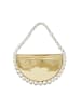 myMo at night Women Handbag in Radium Silver