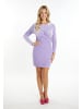 faina Damen Glitzerndes Samtkleid in Lavendel