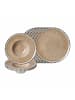 Ritzenhoff & Breker 12-tlg. Pizza- und Pasta-Set Natura in – in Creme