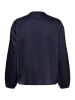 SAINT TROPEZ Langarm-Bluse LodisaSZ Gerade Passform in Eclipse
