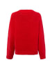 comma Pullover in rot weiß - 0001