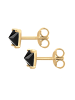 Elli Ohrringe 925 Sterling Silber Viereck in Gold