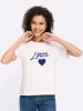 Heine T-Shirt in ecru