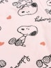 Snoopy 2er Pack Peanuts Snoopy Baby Leggings Hose Leggins Babyhose in rosa