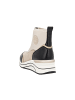 remonte Leo Zip Up Sneakers Beige