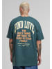Mister Tee Mister Tee Find Love Oversize Tee in bottlegreen