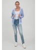 Oxmo Kapuzensweatjacke OXVendela in Blau