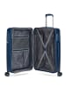 Roncato Airglam 4 Rollen Kofferset 3-teilig mit Dehnfalte in blu notte