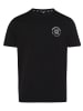 H.I.S. T-Shirt in schwarz, weiß, grau-meliert