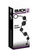 Black Velvets Kugelstrang Anal beads in schwarz