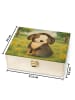 Mr. & Mrs. Panda Teebox Hund Entspannen Design ohne Spruch in Weiß