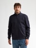 Petrol Industries Waffelstrick-Sweater mit Reißverschluss ironcore in Blau