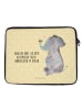 Mr. & Mrs. Panda Laptop Tasche Elefant Biene mit Spruch in Gelb Pastell