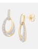 Diamant L'éternel Ohrhänger aus 375 Gelbgold mit Diamant