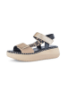 Gabor Plateau Sandalen in beige