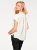 Heine Kurzarm-Bluse in ecru