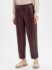 OPUS Kunstlederhose Myha Edgy in aubergine - 0001