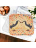 Mr. & Mrs. Panda Topflappen Pinguin Liebe Design ohne Spruch in Weiß