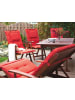 Beliani Auflagen TOSCANA in Rot - (W) 50 x (H) 71 x (L) 45 cm