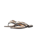usha FESTIVAL Damen Sandalen Mit Perlenstickerei in Schwarz